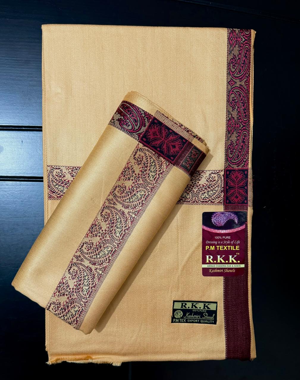 কাশ্মিরি গোল্ডেন চিকন পার