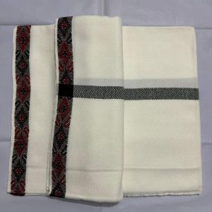 উলেন-শাল-Off-white color