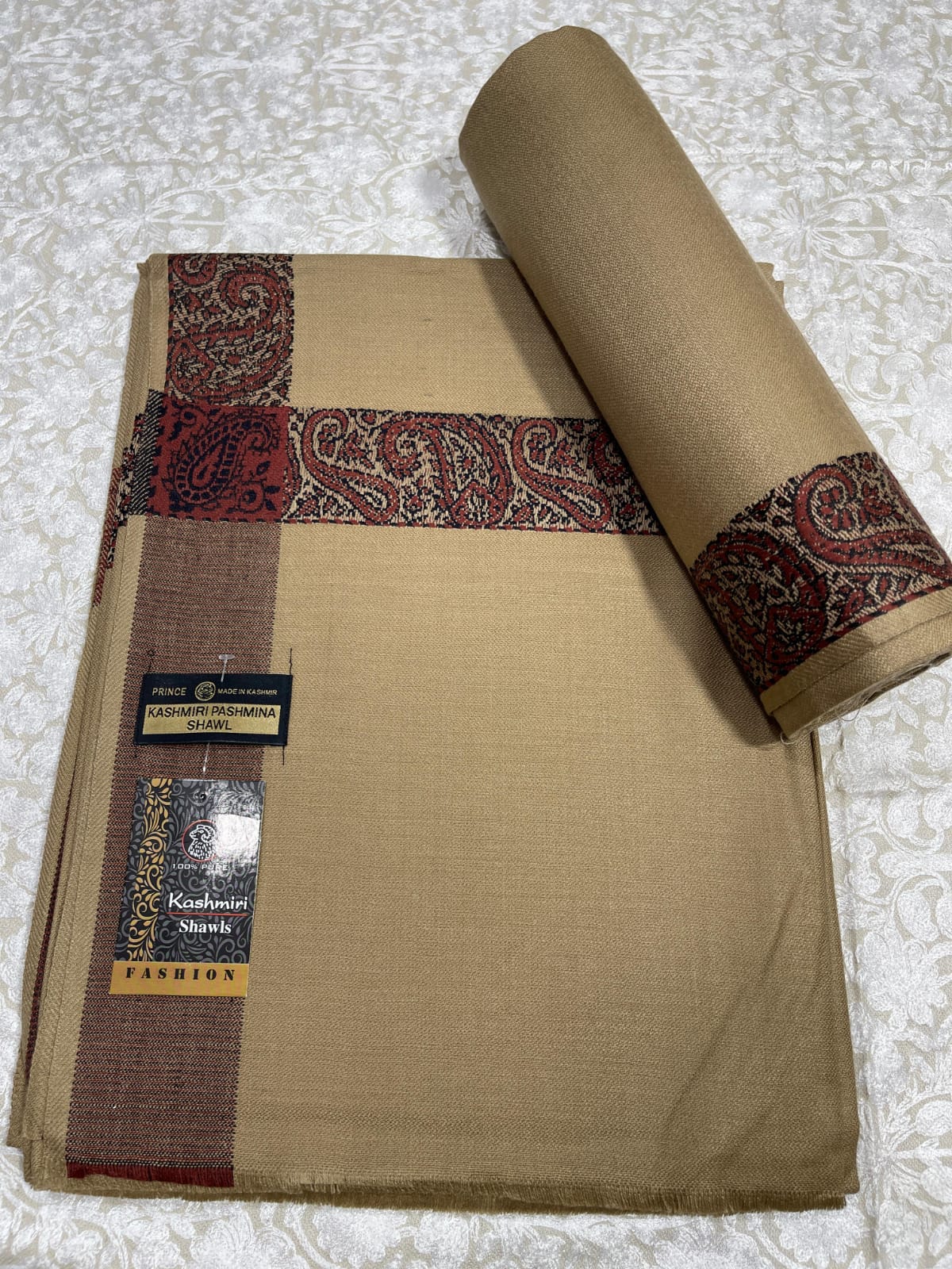 original kashmiri ind poshmina BISCUIT2.1 g3